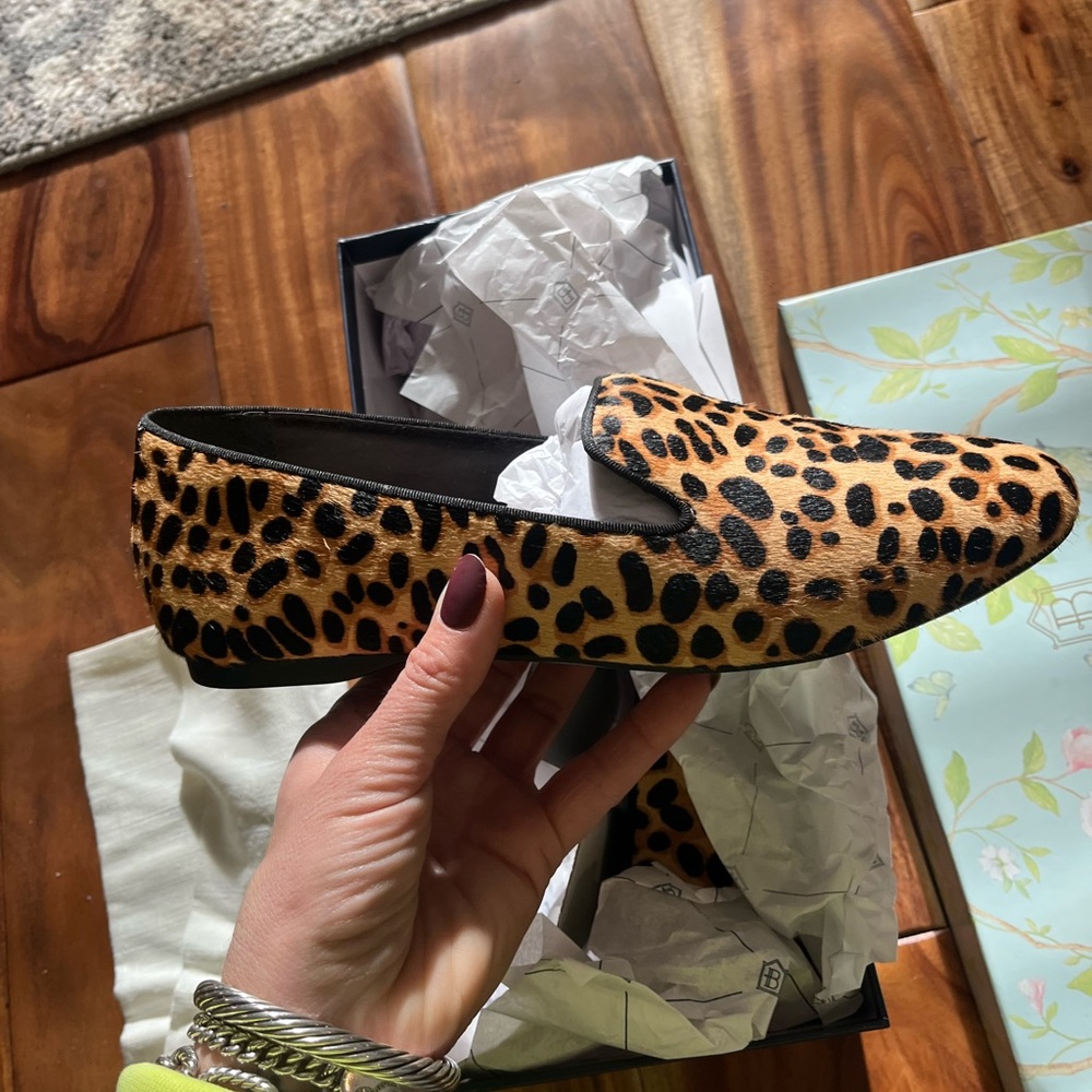 Goregeous NIB cheetah calf hair The Starling